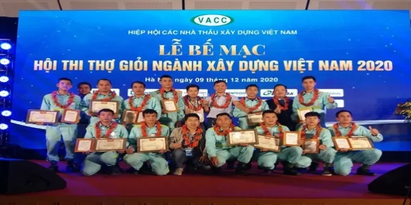 Tham gia hội thi thợ giỏi ngành xây dựng - Xây Dựng Phạm Gia - Công Ty TNHH Đầu Tư Xây Dựng Và Thương Mại Phạm Gia